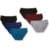 Hanes Men's Tagless Comfort Flex Fit Dyed Bikini, 6 Pack -Best Clothing Shop 711hu6tt 8L. AC SR736920