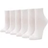 HUE Cotton Body Socks Shorty 6-Pack