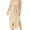 MICHAEL Michael Kors Plus Size Giraffe Maxi Tie Dress -Best Clothing Shop 71iF19pbIrL. AC SR736920