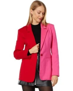 English Factory Color-Block Blazer