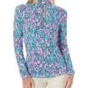 Lilly Pulitzer Justine 1/2 Zip UPF 50+